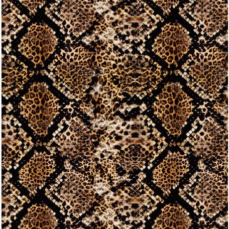 Lycra drukowana JUNGLE SNAKE